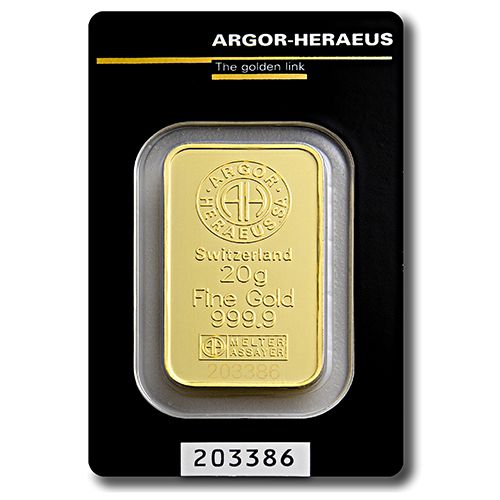 Lingou Aur 14K Argor Heraseus - 20 gr