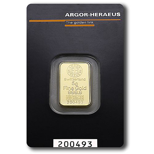 Lingou Aur 14K Argor Heraseus - 5 gr
