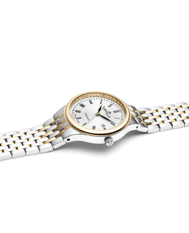 Ceas Appella, L32002.2133DQ, 30 mm, silver - gold, cadran cu diamante (1 piatră)