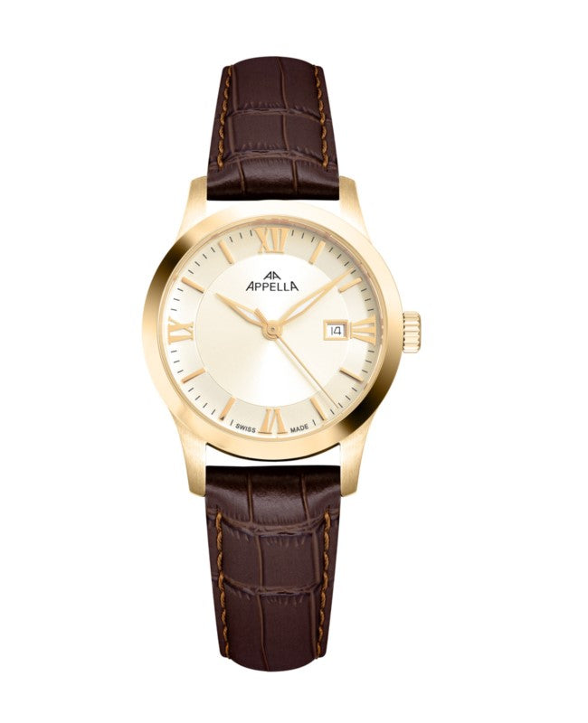 Ceas Appella, L32004.1B61Q, 31 mm, gold