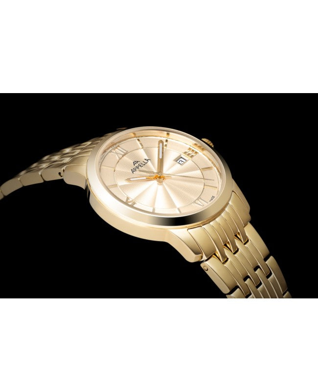 Ceas Appella, L32005.1161Q, 30 mm, gold