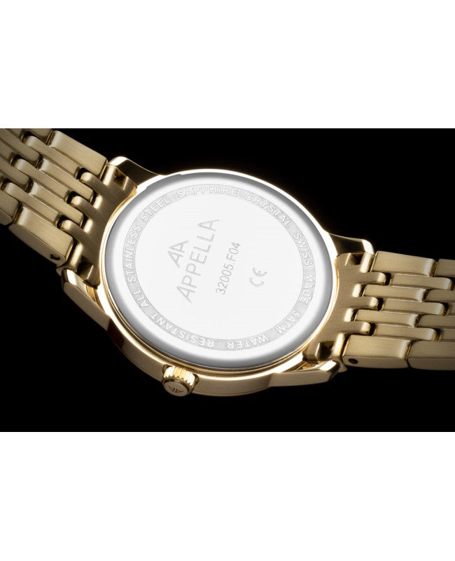 Ceas Appella, L32005.1161Q, 30 mm, gold