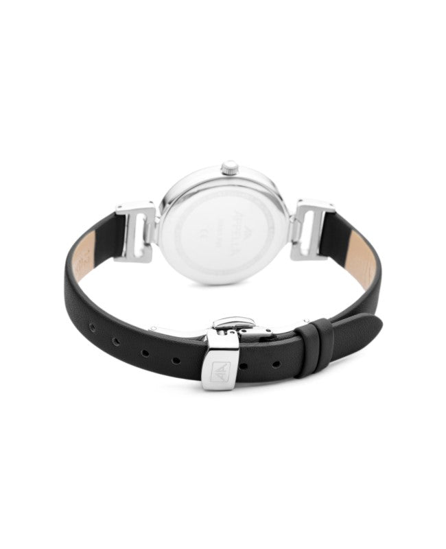 Ceas Appella, L50001.5285DQ, 32 mm, silver, cadran cu diamante (8 pietre)