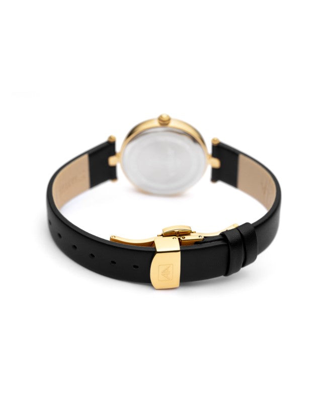 Ceas Appella, L50002.1243DQ, 31 mm, gold, cadran cu diamante (12 pietre)