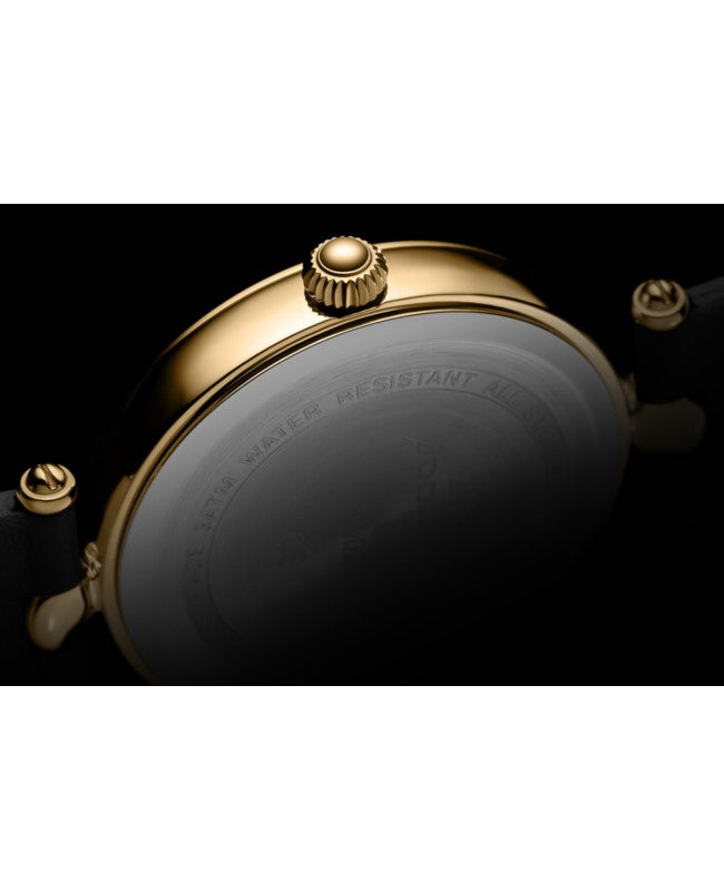 Ceas Appella, L50002.1243DQ, 31 mm, gold, cadran cu diamante (12 pietre)