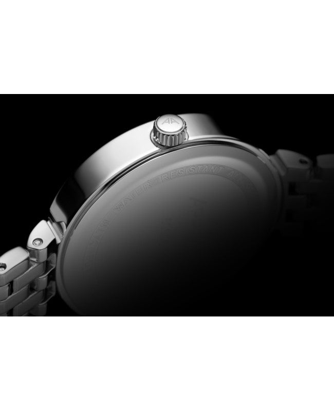 Ceas Appella, L50006.5187DQ, 30 mm, silver, cadran cu diamante (6 pietre)