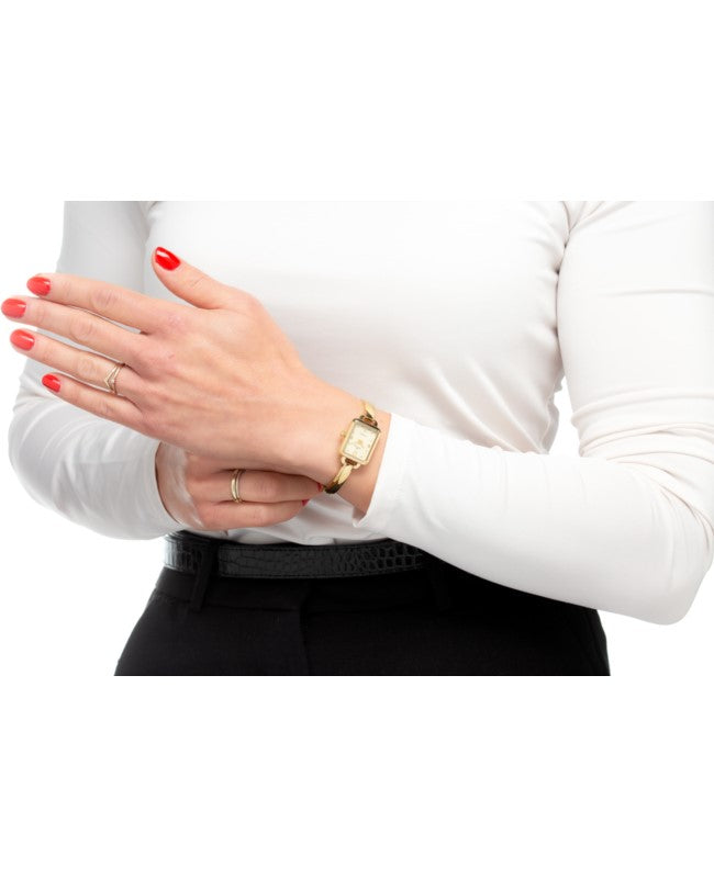 Ceas Appella, L50009.1171DQ, 18x22 mm, gold, cadran cu diamante (2 pietre)