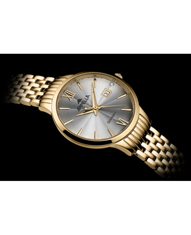 Ceas Appella, L50012.1167DQ, 30 mm, gold, cadran cu diamante (1 piatră)