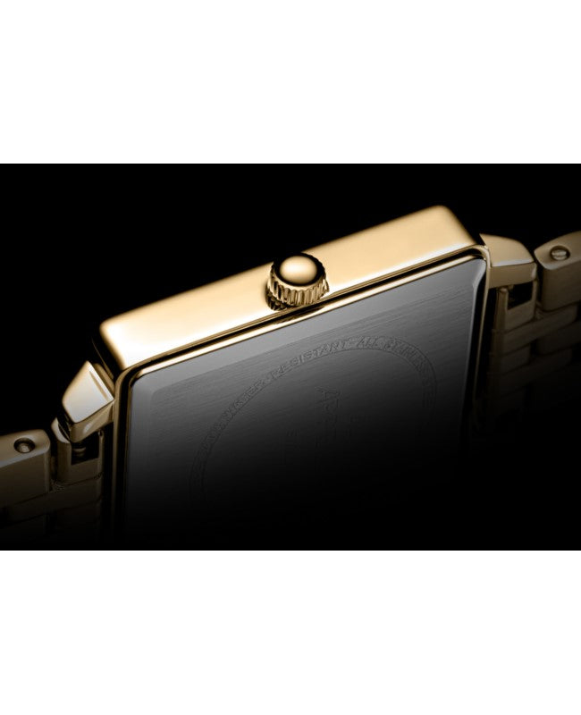 Ceas Appella, L50023.1161DQ, 24x26 mm, gold, carcasă decorată cu diamante (8 pietre)
