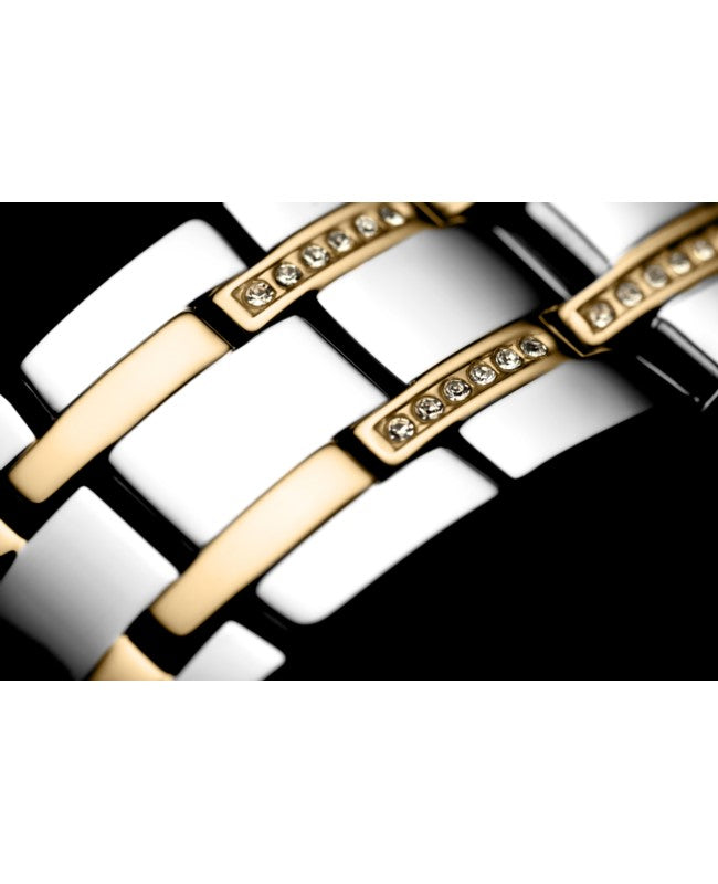 Ceas Appella, L50021.2161DQF, 36 mm, silver - gold, cadran cu diamante (3 pietre)