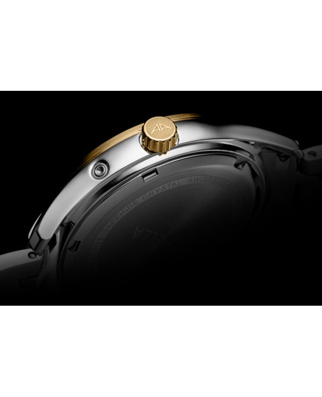 Ceas Appella, L50021.2161DQF, 36 mm, silver - gold, cadran cu diamante (3 pietre)