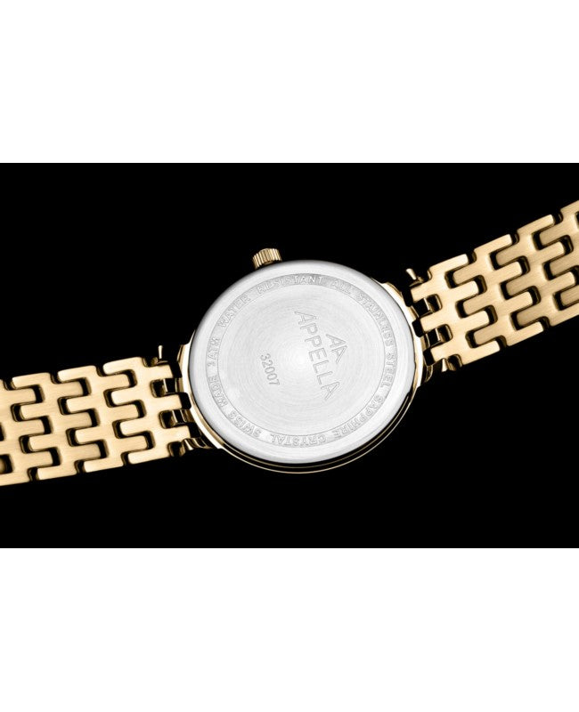 Ceas Appella, L32007.1117Q, 30 mm, gold
