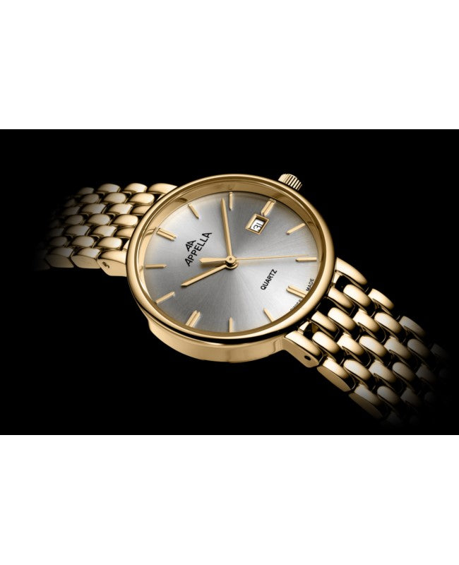 Ceas Appella, L32007.1117Q, 30 mm, gold