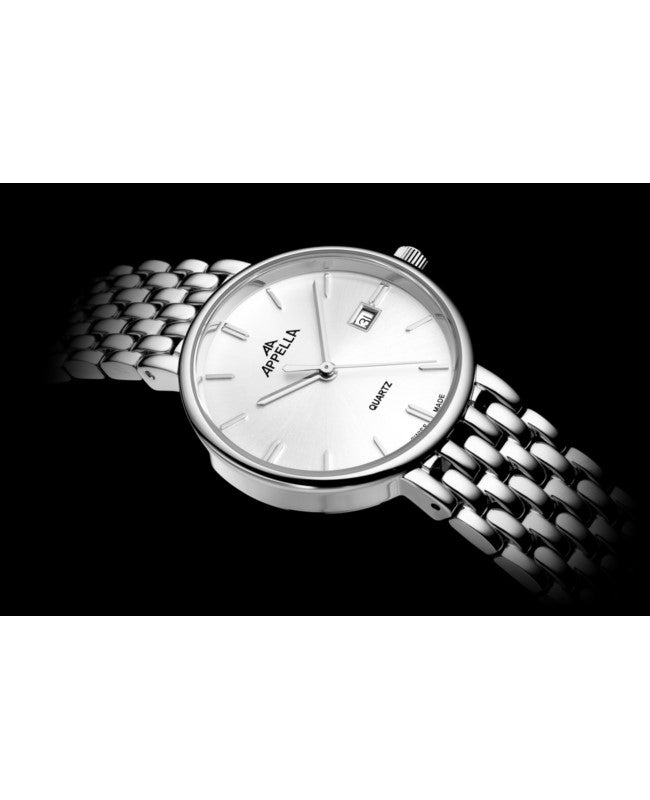 Ceas Appella, L32007.5113Q, 30 mm, silver