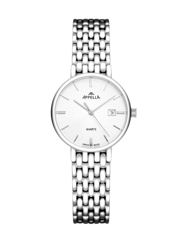Ceas Appella, L32007.5113Q, 30 mm, silver