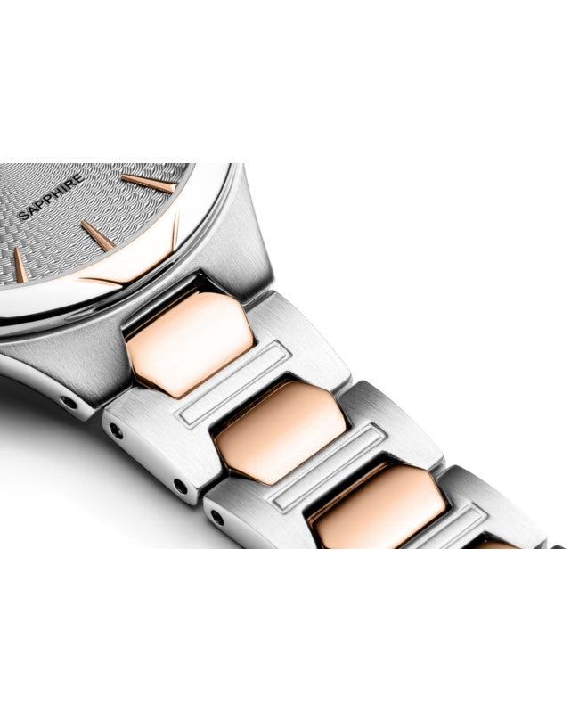 Ceas Appella, L50010.R117DQ, 31 mm, silver - rose gold, cadran cu diamante (1 piatră)