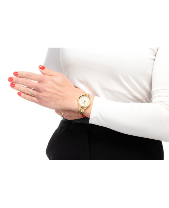 Ceas Appella, L50010.1111DQ, 31 mm, gold, cadran cu diamante (1 piatră)