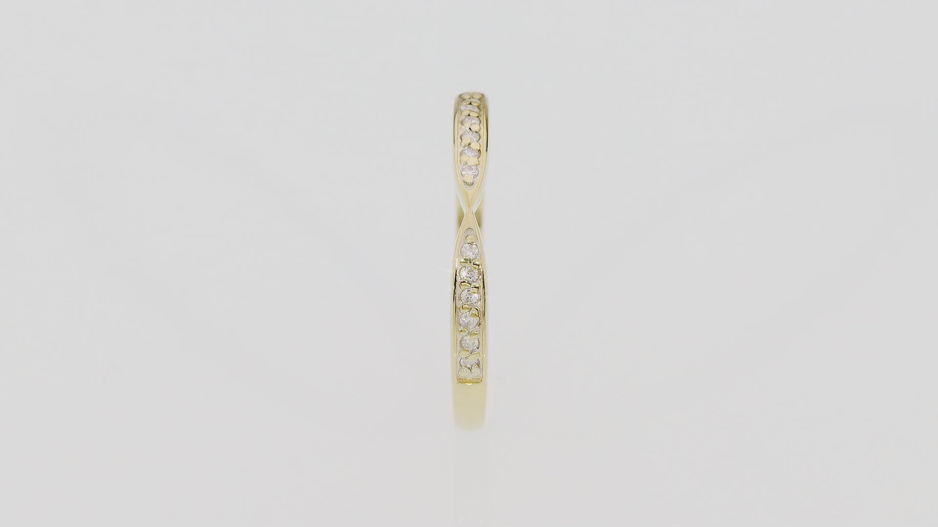 Inel Aur 14K cu Diamante 0.10 ct