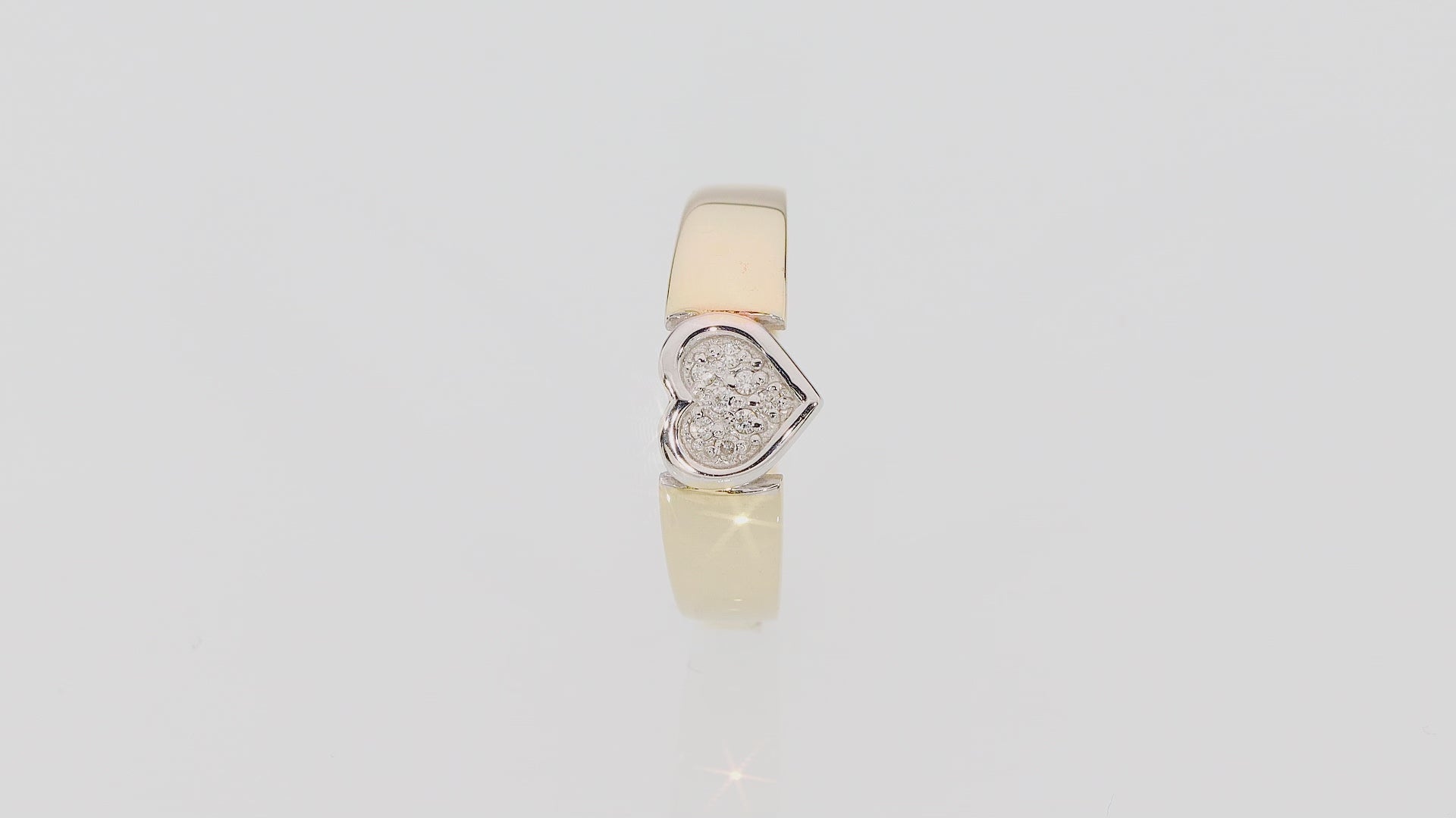 Inel Aur 14k cu Diamant 0.04 ct