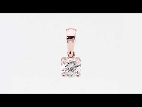 Pandantiv Aur 14K Z0576 Diamant 0,70ct Video