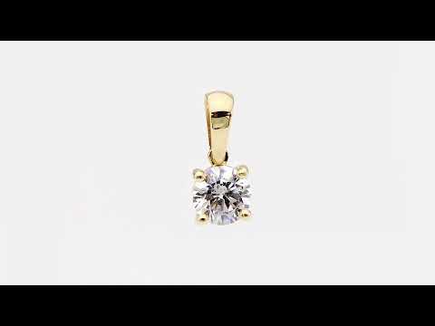 Pandantiv Aur 14K Z0576 Diamant 1,00ct Video