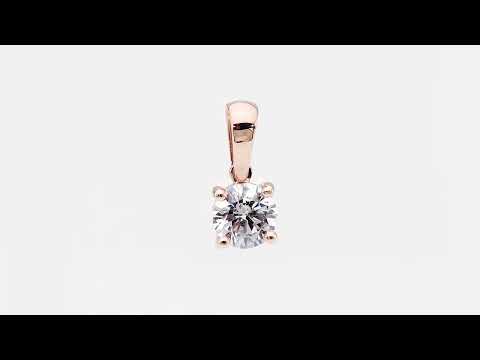 Pandantiv Aur 14K Z0576 Diamant 1,00ct Video