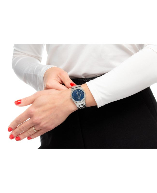 Ceas Appella, L32006.5175DQS, 33 mm, silver, cadran cu diamante (8 pietre)