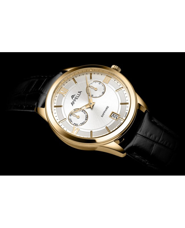 Ceas Appella, L70014.1263QF, 42 mm, gold
