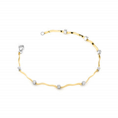 Bratara Aur 14k cu Diamante 0.08 ct