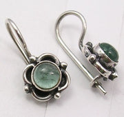Cercei Argint 925 cu Apatit, 1.8 cm lungime