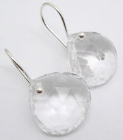 Cercei Argint 925 cu Cristal, 2.6 cm lungime