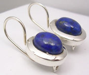 Cercei Argint 925 cu Lapis Lazuli, 2.2 cm lungime