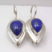 Cercei Argint 925 cu Lapis Lazuli, 2.5 cm lungime