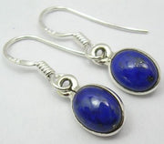 Cercei Argint 925 cu Lapis Lazuli, 2.6 cm lungime