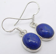 Cercei Argint 925 cu Lapis Lazuli, 2.8 cm lungime