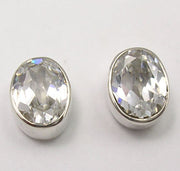 Cercei Argint 925 cu Zirconiu Cubic, 0.9 cm lungime