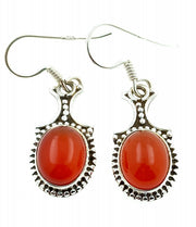 Cercei Argint cu Carnelian