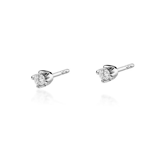 Cercei Aur 14K  cu Diamante 0.16 ct