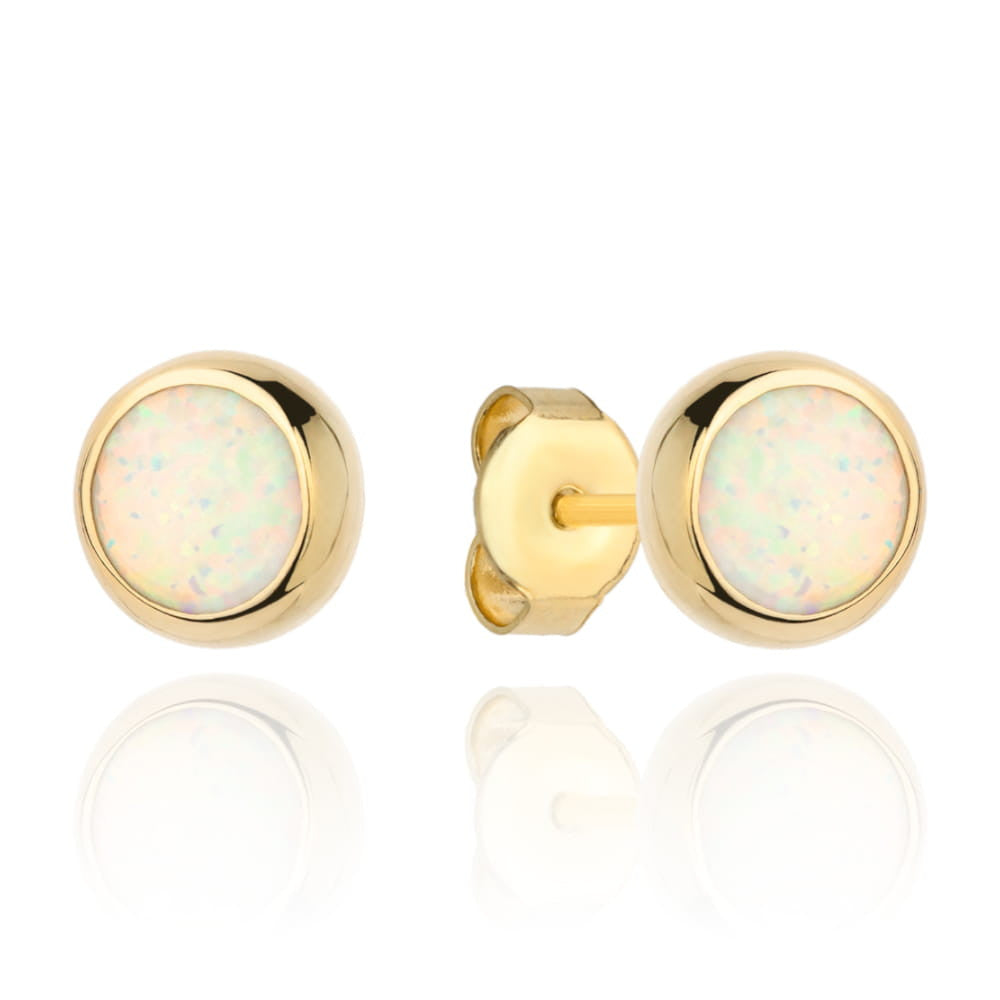 Cercei Aur 14k cu Opal