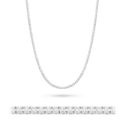 Colier Aur 14K cu Diamante Naturale 3.38 ct