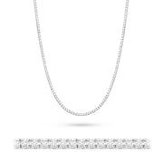 Colier Aur 14K cu Diamante Naturale 4.38 ct