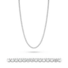 Colier 14 K cu Diamante 6.90 ct