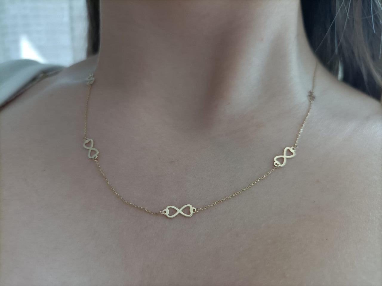 Colier cu Infinit- Aur 14k