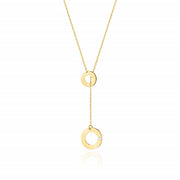 Colier Aur 14K cu Diamant Natural 0.01 ct