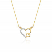 Colier Aur 14K cu Diamante Naturale 0.04 ct