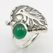 Inel Argint 925 cu Onix Verde