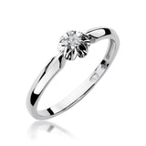 Inel Aur 14k cu Diamant 0.04 ct