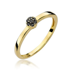 Inel Aur 14k cu Diamant 0.04 ct