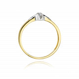 Inel Aur 14K cu Diamant 0.05 ct