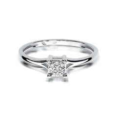 Inel Aur 14k cu Diamant 0.06 ct